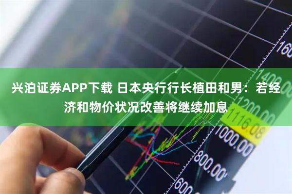 兴泊证券APP下载 日本央行行长植田和男：若经济和物价状况改善将继续加息