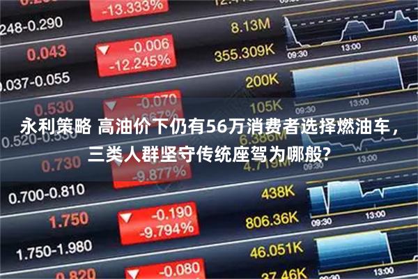 永利策略 高油价下仍有56万消费者选择燃油车，三类人群坚守传统座驾为哪般?